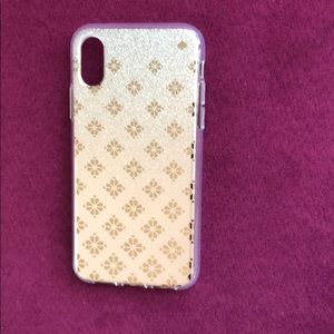 ✨ kate spade ombré glitter iPhone X case
